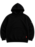 CORE BLACK HOODIE 400 g